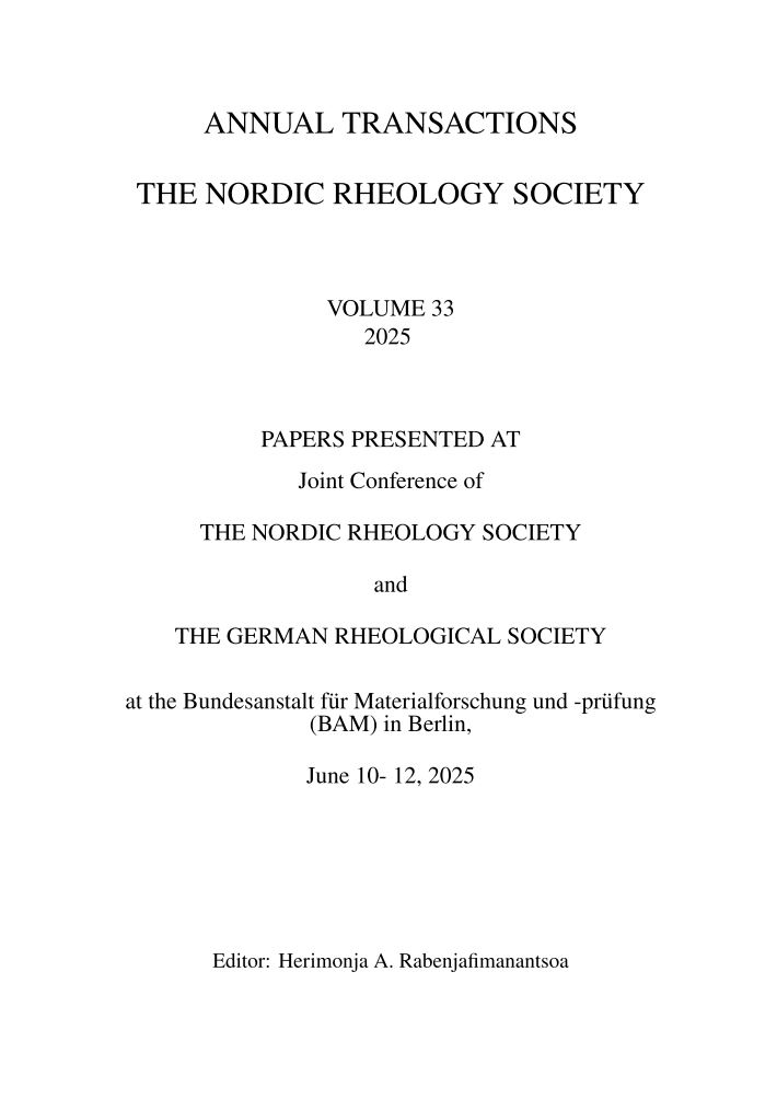 Cover for vol. 33 (2025)